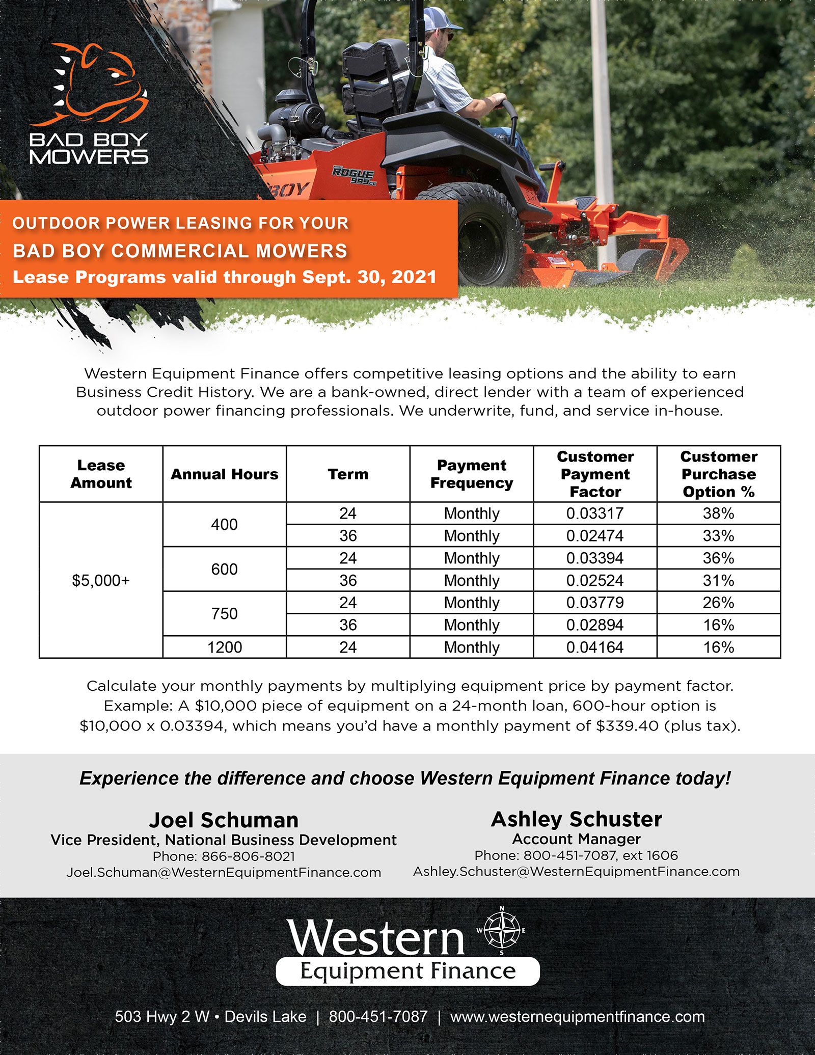 Learn More About Western Equipment Finance