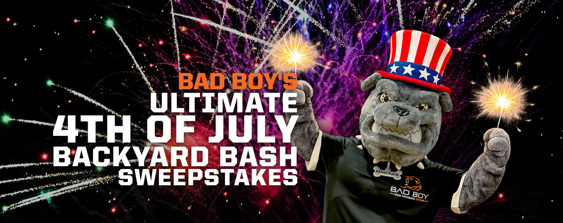 Bad Boy Mowers Ultimate 4th of July Backyard Bash Sweepstakes