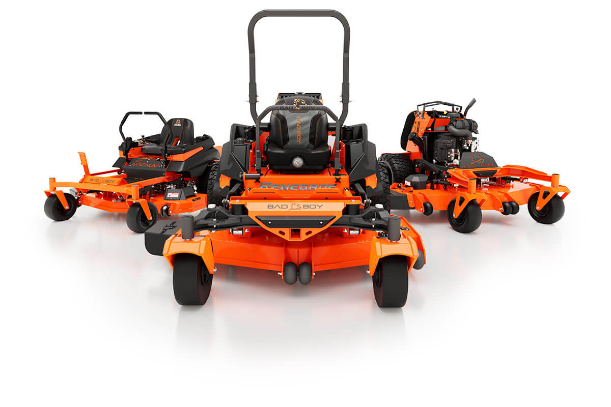 View the Bad Boy Mower Lineup