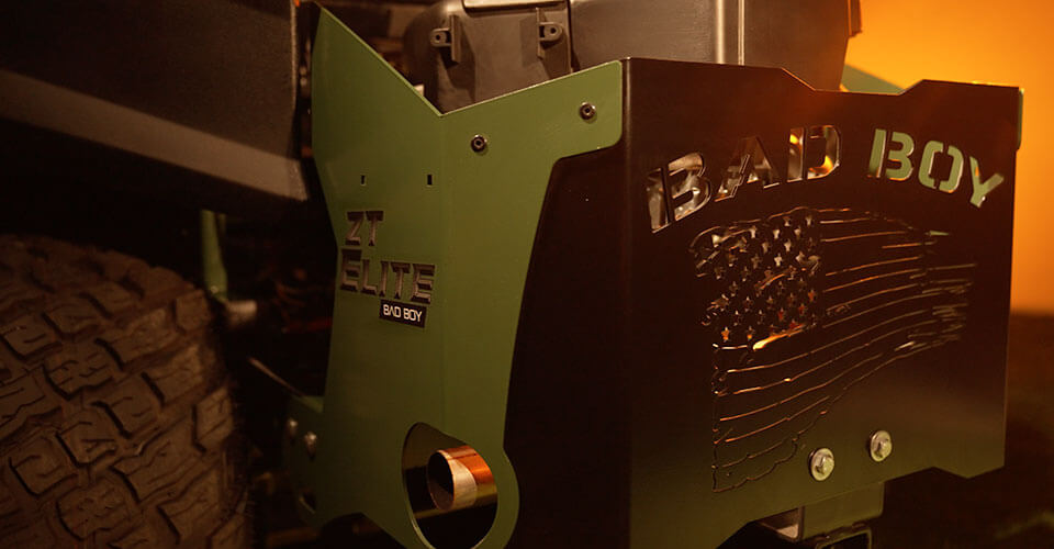 Bad Boy Limited-Edition Military ZT Elite Zero Turn Mower