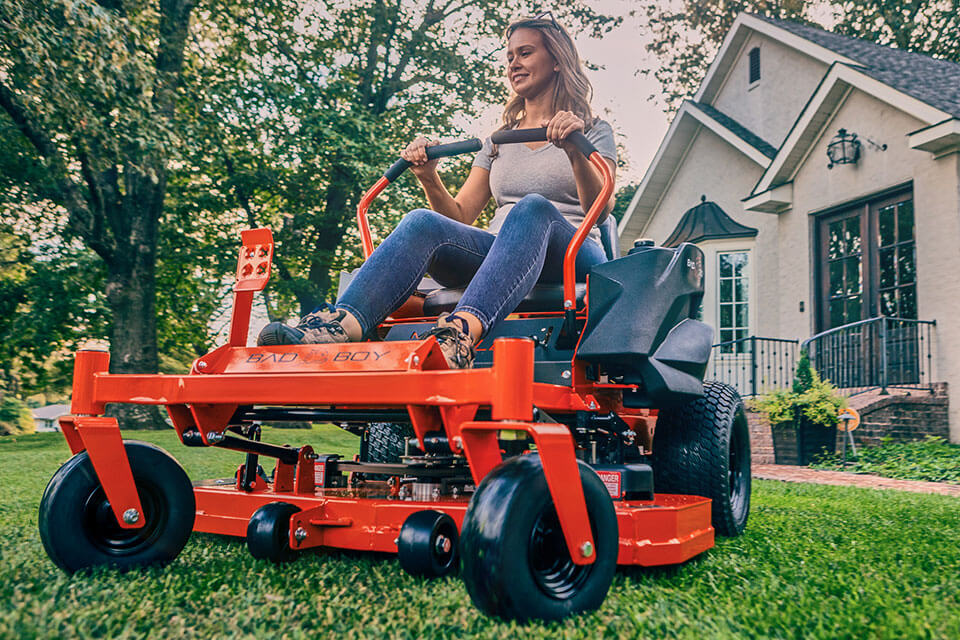 Smallest riding mower discount made