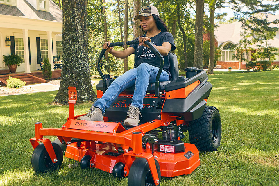 MZ Rambler Zero Turn Lawn Mower Bad Boy Mowers