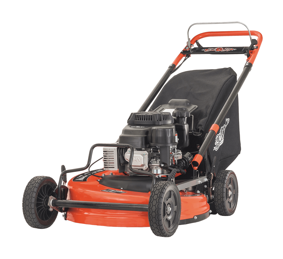 Non self propelled discount mower