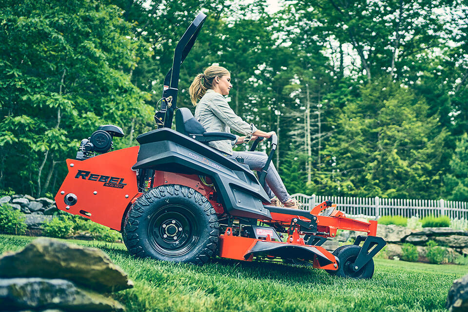 Rebel Zero Turn Lawn Mower Bad Boy Mowers