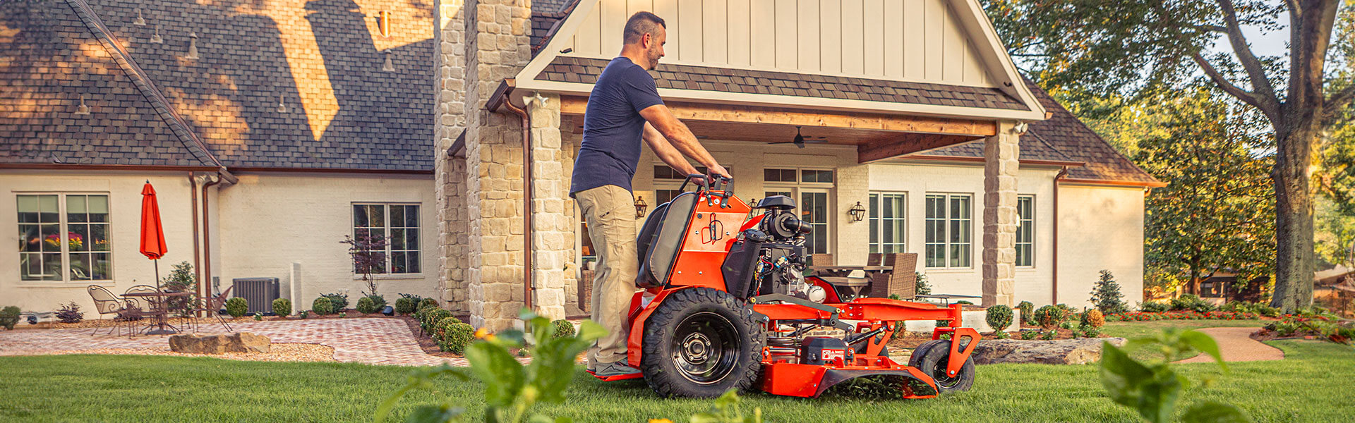 Revolt Commercial Stand-On Lawn Mower