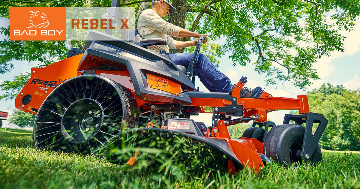 Rebel X Zero Turn Lawn Mower | Bad Boy Mowers