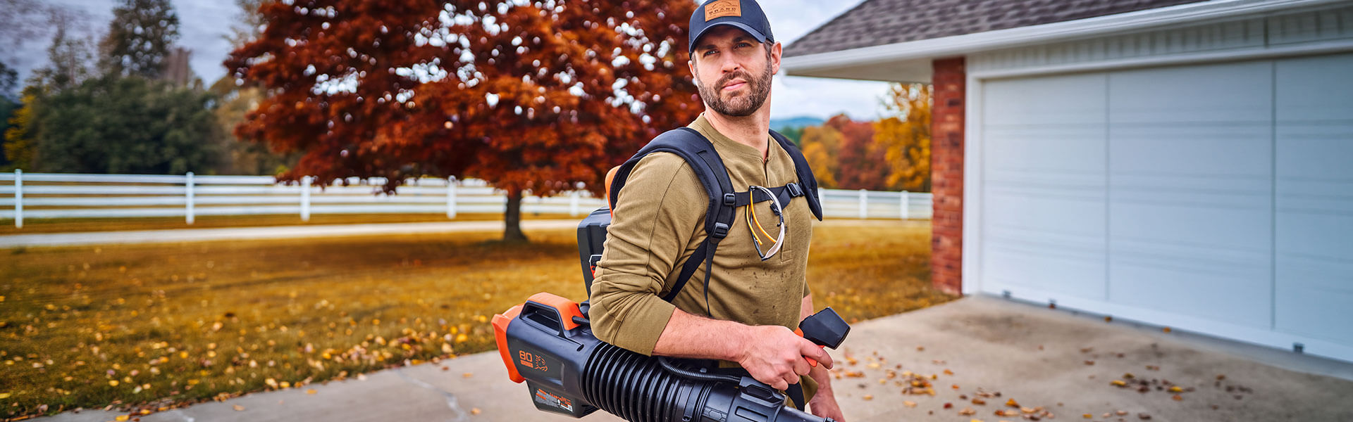 E-Series 80V Brushless Dual Port Backpack Blower