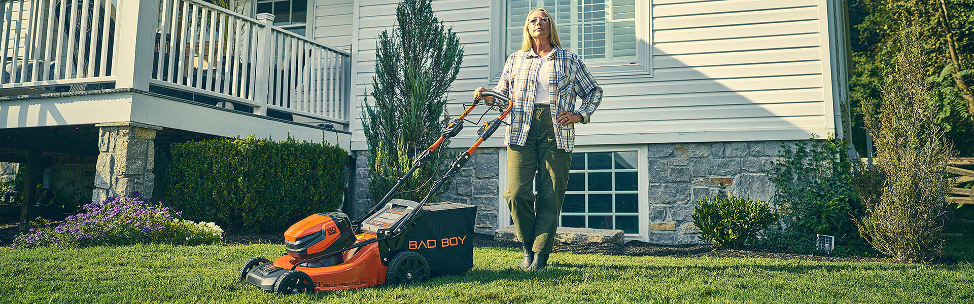 BAD BOY MOWERS E-SERIES 80V BRUSHLESS ATTACHMENT CAPABLE 16