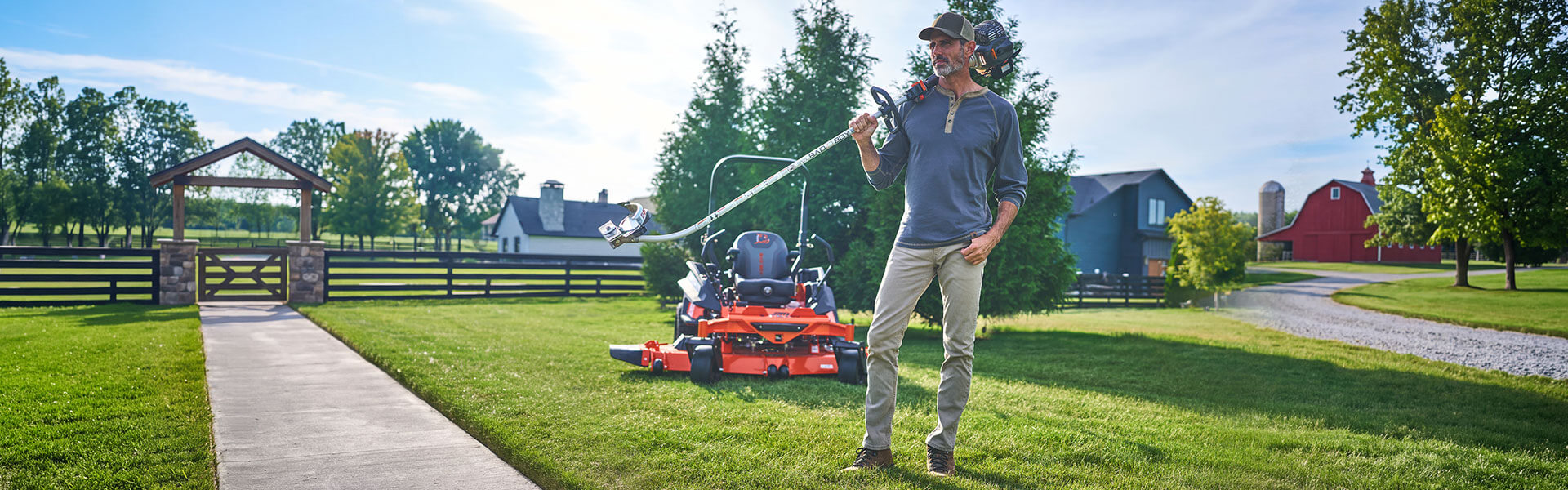 Gas-Powered Edger