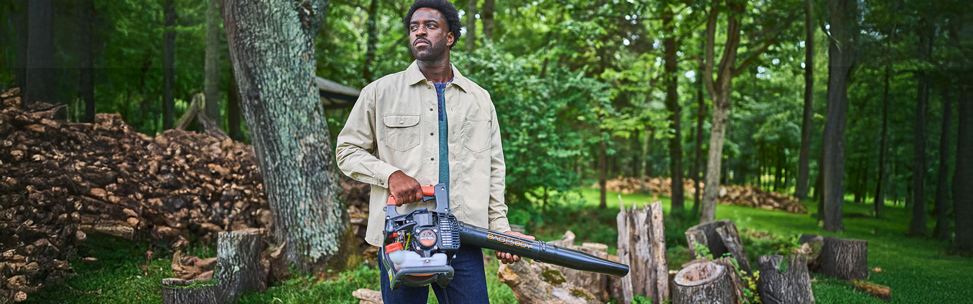 Gas-Powered Handheld Blower