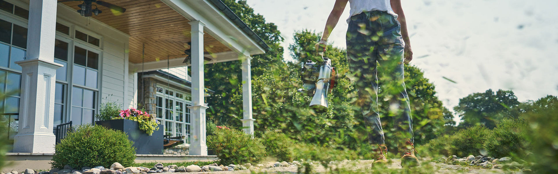 Gas-Powered Handheld Blower