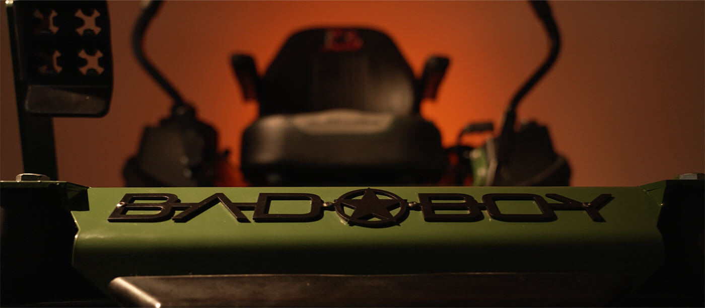 Bad Boy Mower’s Military-Edition ZT-Elite zero turn mower is built to stand out, and designed to give back.