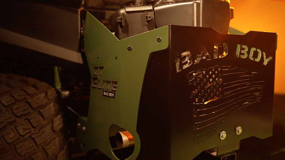 Limited-Edition Military Themed ZT Elite Zero Turn Mower